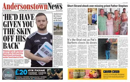 Andersonstown News – August 22, 2020