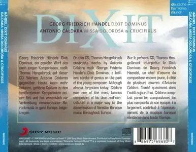 Thomas Hengelbrock, Balthasar-Neumann-Ensemblem - Handel: Dixit Dominus; Caldara: Missa Dolorosa (2009)