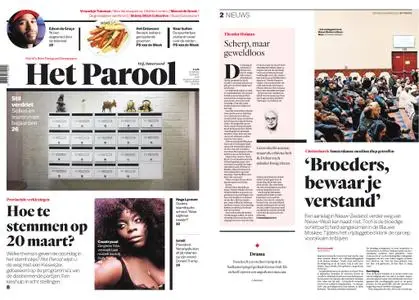 Het Parool – 16 maart 2019