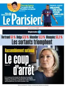 Le Parisien du Lundi 28 Juin 2021