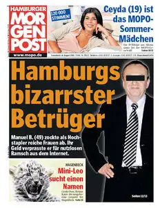 Hamburger Morgenpost vom 14 August 2010