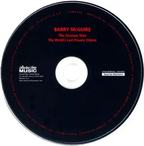 Barry McGuire feat The Mamas and The Papas - This Precious Time (1965) + The World's Last Private Citizen (1968) 2 LP in 1 CD