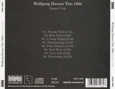 Wolfgang Dauner Trio - Dream Talk (1964) {Bellaphon CDLR 710627 rel 2008}