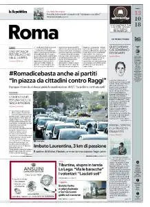 la Repubblica Roma - 13 Ottobre 2018