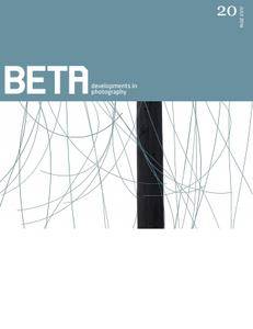 BETA Developments in Photography - Issue 20, 2016