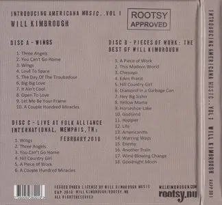 Will Kimbrough - Introducing Americana Music Vol. 1 (2010)