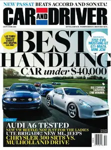 Car and Driver magazine - October 2011