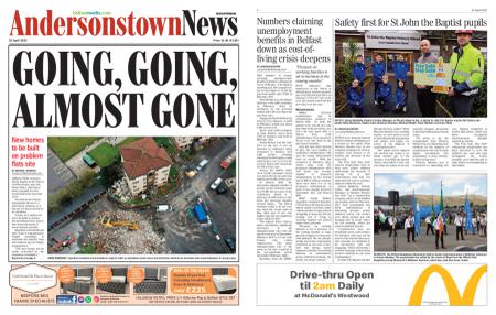 Andersonstown News – April 23, 2022