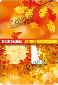 Autumn background  - Stock Vectors