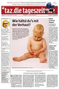 Tageszeitung TAZ vom 12 Juli 2012