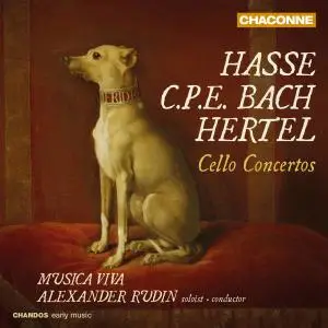 Alexander Rudin - Hasse, C.P.E. Bach & Hertel_ Cello Concertos (2016)