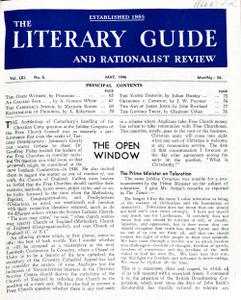 New Humanist - The Literary Guide, May 1946