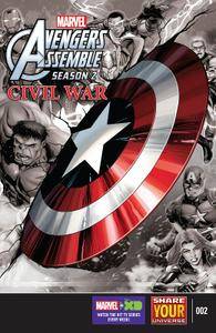 Marvel Universe Avengers Assemble - Civil War 002 (2016)