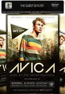 GraphicRiver The Guest DJ Flyer