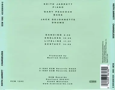 Keith Jarrett / Gary Peacock / Jack DeJohnette - Changeless (1989) {ECM 1392}