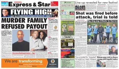 Express and Star Sandwell Edition – May 01, 2018