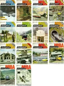 Miba Miniaturbahnen Jahrgang 1988 Heft 01-12 + Messeheft + Sonderheft