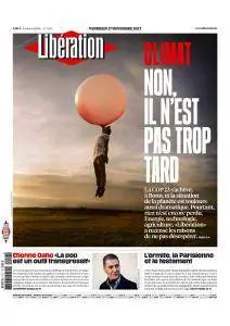 Libération du Vendredi 17 Novembre 2017
