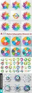 Vectors - Option Infographics Elements 92