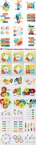 Vectors - Option Infographics Elements 33