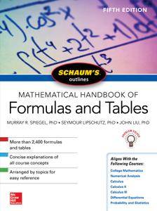 Schaum's Outline of Mathematical Handbook of Formulas and Tables, 5th Edition