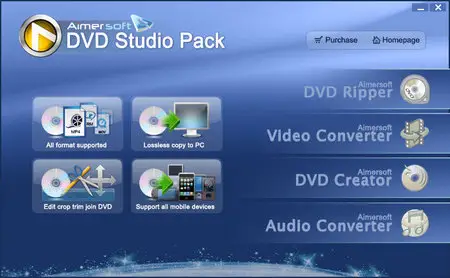 Portable Aimersoft DVD Studio Pack 2.4.0.0