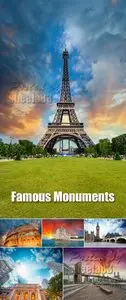 Stock Photo - Famous Monuments of The World