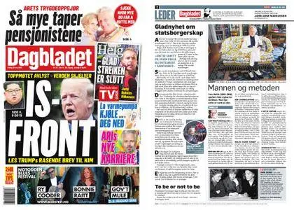 Dagbladet – 25. mai 2018