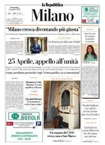 la Repubblica Milano - 24 Aprile 2022
