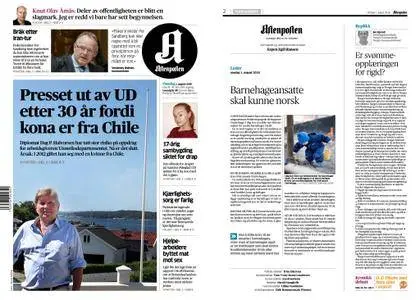 Aftenposten – 01. august 2018