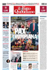 Il Fatto Quotidiano - 10 Ottobre 2025