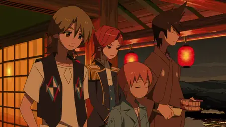 The Eccentric Family (2013 S01E04 The Daimonji Leisure Cruiser Battle Vivid