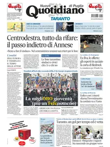 Quotidiano di Puglia Taranto - 29 Settembre 2025