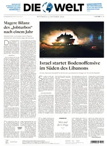 Die Welt - 2 Oktober 2024