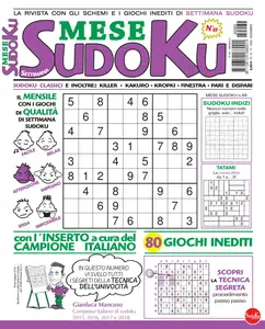 Settimana Sudoku Mese N.69 - Novembre 2024