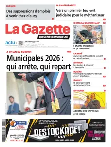 La Gazette du centre Morbihan - 13 Mars 2025