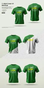 T-shirt Color V1 Mockup