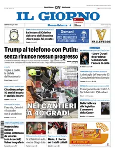 Il Giorno Brianza - 4 Luglio 2025