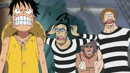 One Piece (1999 S13E70 Create the Final Miracle Break Through the Gate of Justice Koten Gars