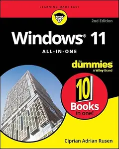 Windows 11 All-in-One For Dummies, 2nd Edition