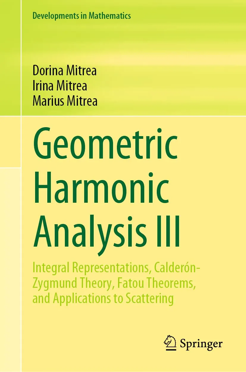 Geometric Harmonic Analysis III: Integral Representations, Calderón-Zygmund Theory