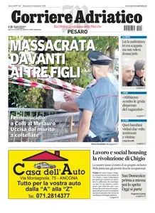 Corriere Adriatico Pesaro - 8 Settembre 2024