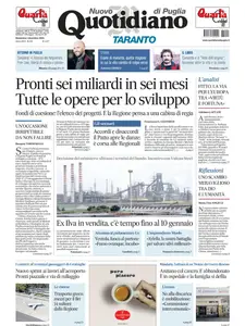 Quotidiano di Puglia Taranto - 1 Dicembre 2024
