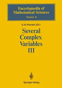 Several Complex Variables III: Geometric Function Theory