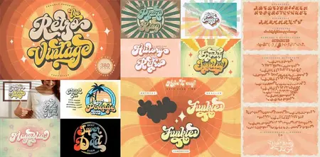 The Retro Vintage - Groovy Font
