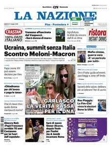 La Nazione Pisa Pontedera - 17 Maggio 2025