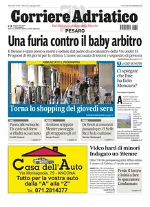 Corriere Adriatico Pesaro - 10 Giugno 2025