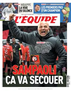 L’equipe du Mardi 12 Novembre 2024