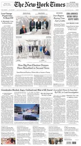 The New York Times - 15 January 2026