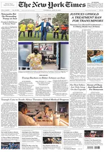 The New York Times - 19 June 2025